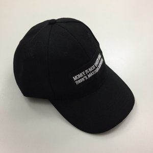 NWOT Men/Women Unisex MONEY ISN'T EVERYTHING Patch Funny Humor Baseball Cap